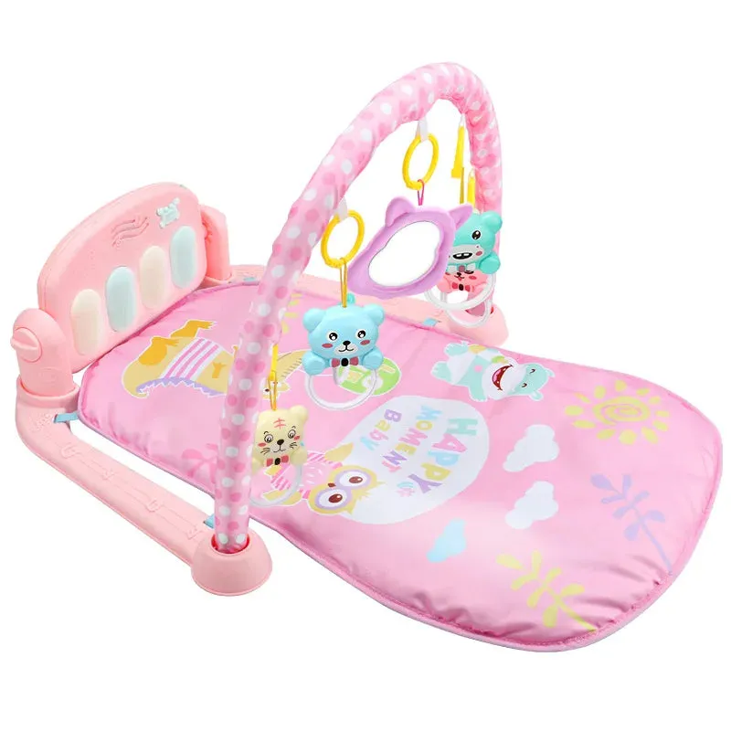 Baby Play Mat Kids Rug Educational Puzzle Carpet With Piano Keyboard Cute Animal Playmat Baby Gym Crawling Activity Mat Toys 49