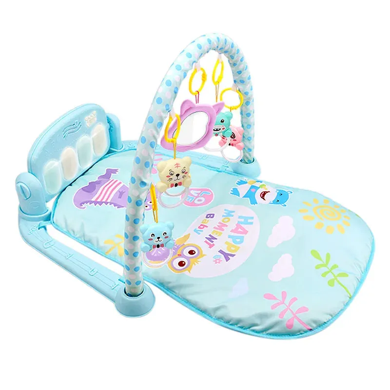 Baby Play Mat Kids Rug Educational Puzzle Carpet With Piano Keyboard Cute Animal Playmat Baby Gym Crawling Activity Mat Toys 49