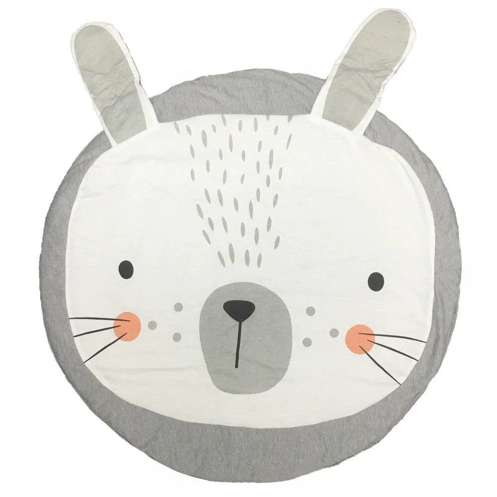 Baby Play Mat Pad Cotton Newborn Infant Crawling Animal Play mat Round Carpet Floor Rug Kids Children Room Carpet For Sleeping