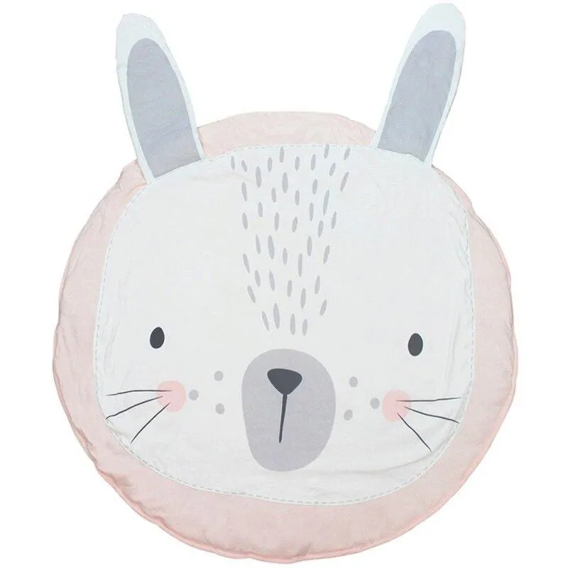 Baby Play Mat Pad Cotton Newborn Infant Crawling Animal Play mat Round Carpet Floor Rug Kids Children Room Carpet For Sleeping