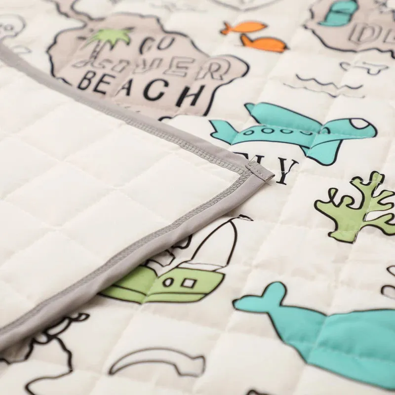 Baby Play Mats Kids World Map Nordic Rug Crawling Children's Carpet In The Nursery Toys Infant Gym Playmat Kids Room Decor Gift