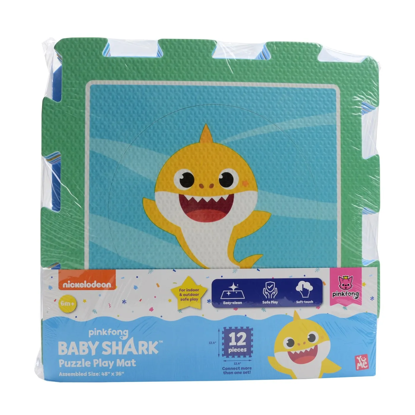 Baby Shark Play Foam Tiles (12pc)
