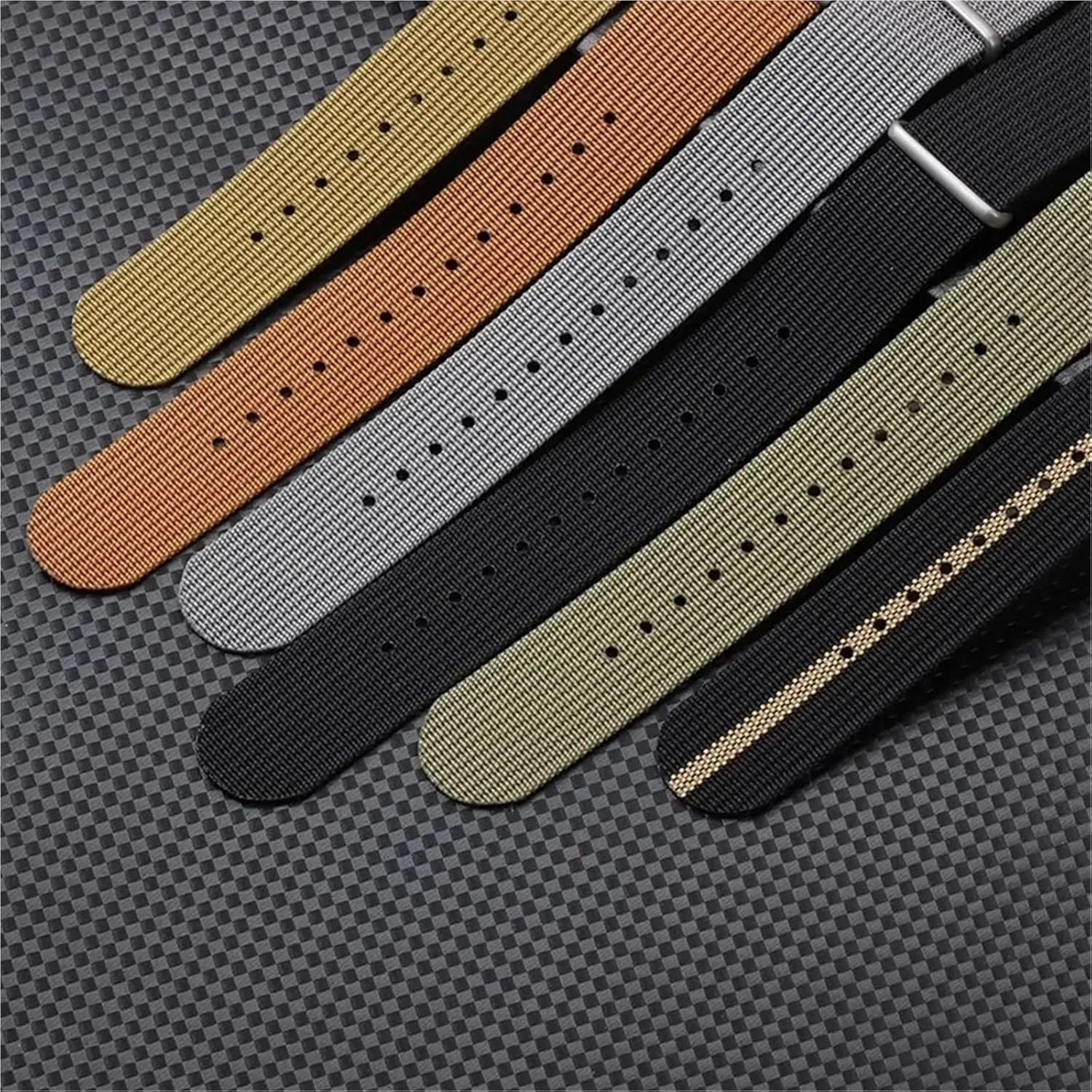 Band 18mm 20mm mist 22mm Soft Sport Wristbelt Universal Braided Smartwatch Band Men Women Nylon Canvas Watch 