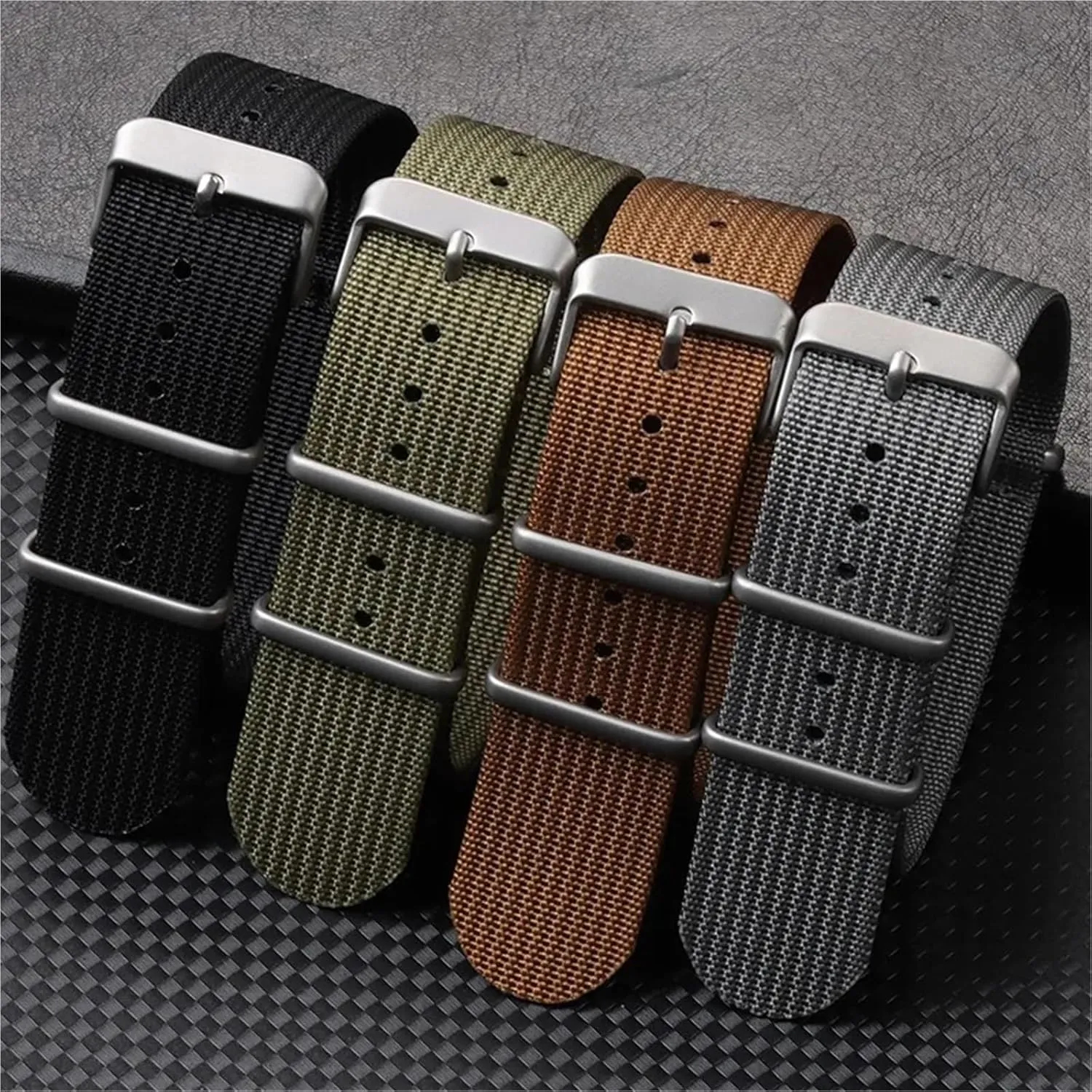 Band 18mm 20mm mist 22mm Soft Sport Wristbelt Universal Braided Smartwatch Band Men Women Nylon Canvas Watch 