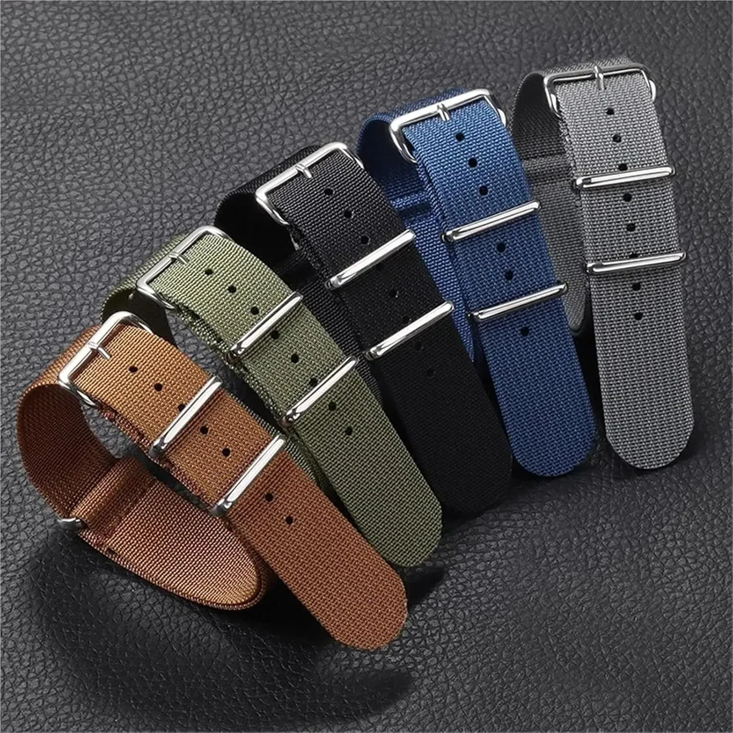 Band 18mm 20mm mist 22mm Soft Sport Wristbelt Universal Braided Smartwatch Band Men Women Nylon Canvas Watch 