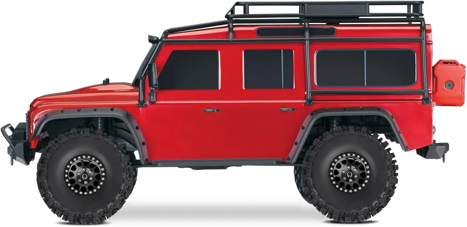 Beadlock Wheels Aluminum 1.9 Beadlocks for FCX10 TRX4 Axial SCX10 definition combat disguise II UTB18 Capra Redcat Gen8 Gen7 VS4-10 1/10 RC Crawler Car (Color C) 120mm 4.72'' Tall 1.9 Mud Slingers Tires Good Grip and 1.9 