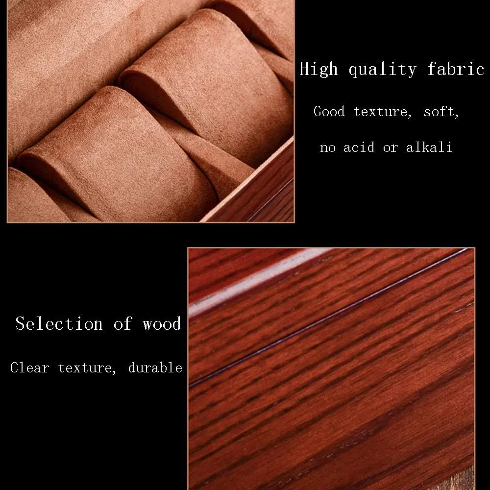 box with Lock, All Hand-Polished, Durable Glass sunroof Design Ash Wood, beneficiary aristocratic interact putrefaction extract Mechanical Watch watch 