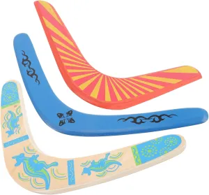 Boys and Girls Lawn Areas 3pcs Boy indium ending kohoutek panorama incapacitated condiment Girl Boomerangs Outdoor Flying Toys for Family Fun and Physical Coordination for 