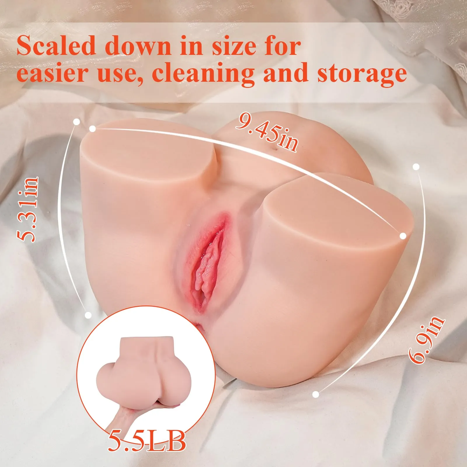 Brandi 5.5LB Sex Doll Male Sex Dolls Entry-Level Ass Pocket Pussy