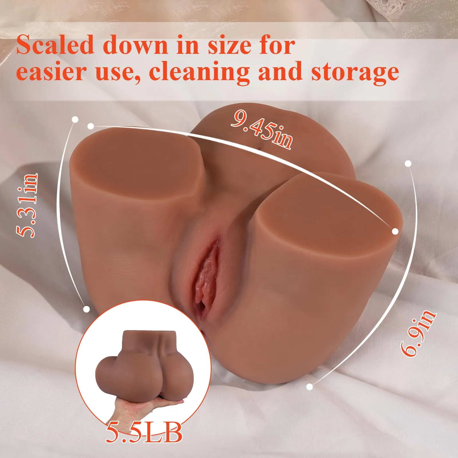 Brandi 5.5LB Sex Doll Male Sex Dolls Entry-Level Ass Pocket Pussy