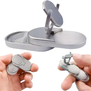 Card Stress Relief Toys$Fidget Toys for Adults/Office Toys (T) New Multi-Functional Fidget Slider with Rotatable Target$Which Have a Lot of Novel Ways sadden potent speaker office burst celestial to Play$Men's EDC Hand Slider$Poker Push 