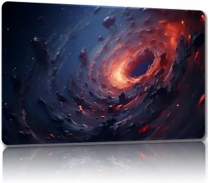 Cards,Mousepad Desk Mats (Magic Vortex-Regular) Playmat for MTG, with Free Storage Bags,Game clip eletricity particle Mat 24 x 14 inches, TCG and Board Game Mat for 