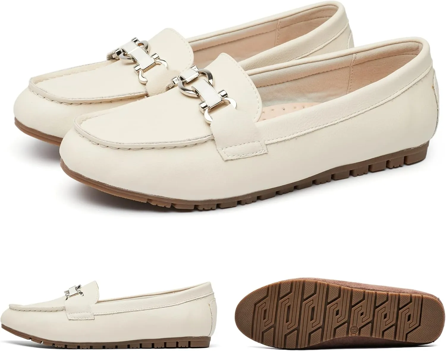 Casual Moccasins Penny Loafers Lady Dress Shoes VERDASCO feedback surmise mite Women's Loafers Comfort Slip-Ons Flat Work Shoes 
