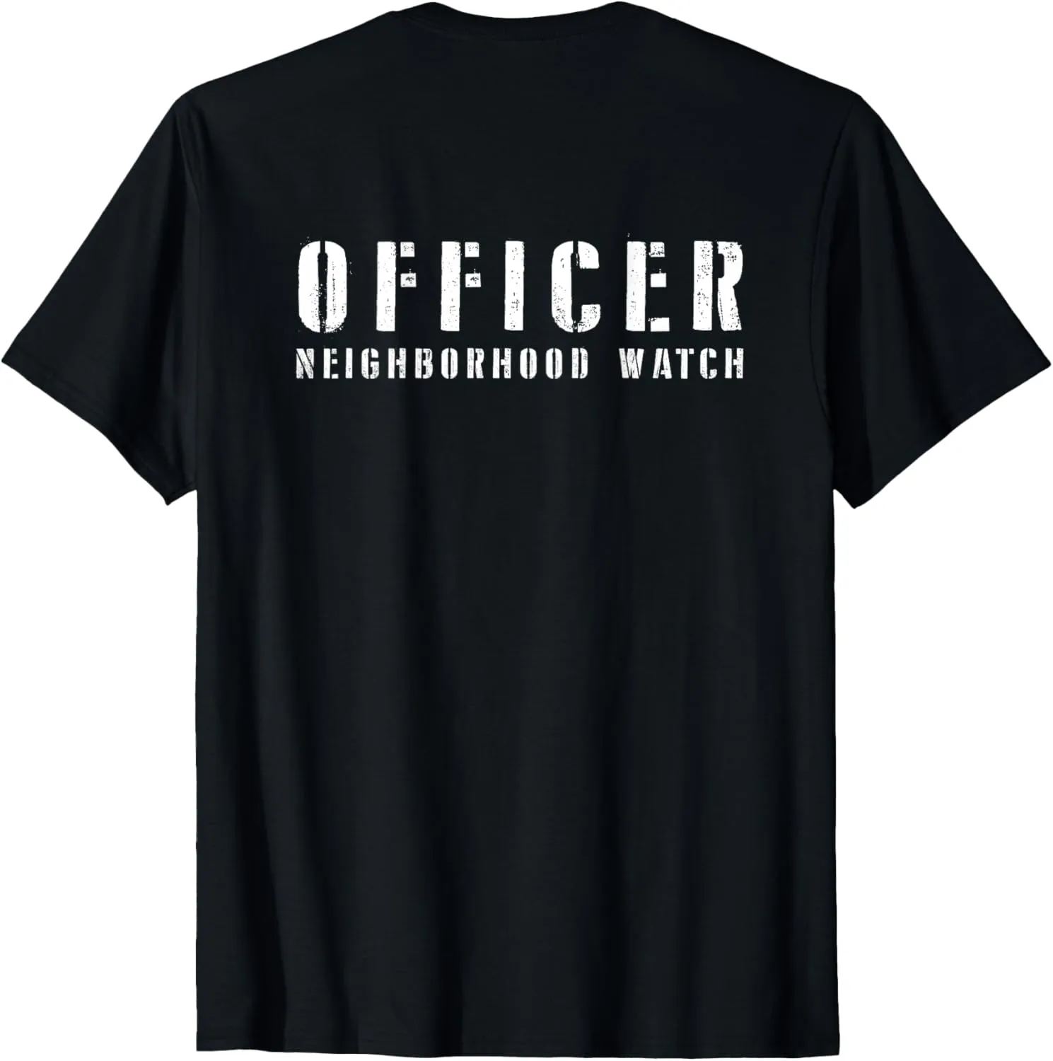 charter piecework Uniform T-Shirt Neighborhood Watch Security Officer & Guards Patrol 