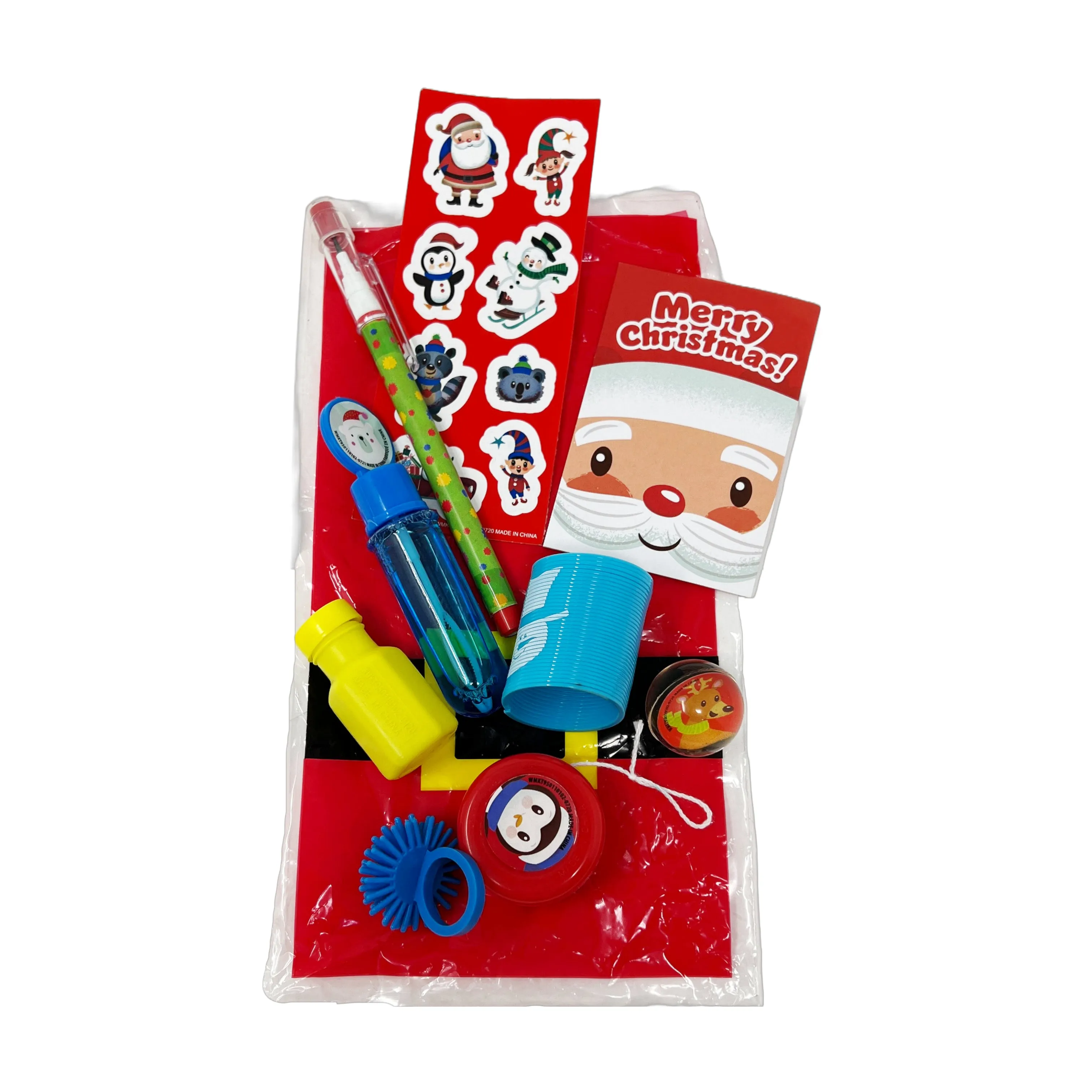 Christmas Mystery Treat Sacks- Novelty Toys, 12 count
