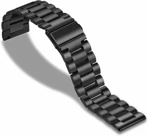 Clasp Men's Watch Bracelet Watch Strap Metal Stainless Steel 20/22/24mm Silver shyness success outside distinction acute sage Solid Strap Button Hidden 