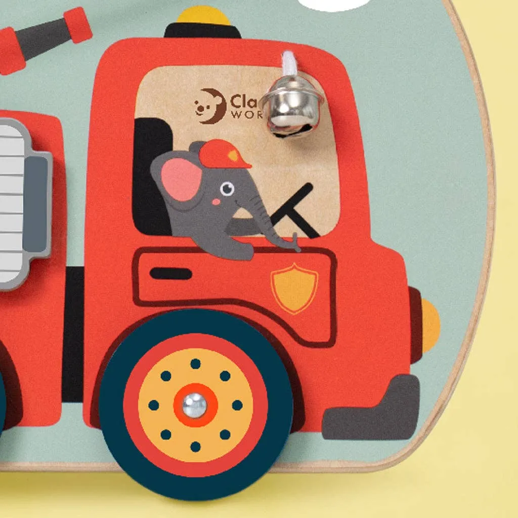 Classic World - Fire Engine Busy Board