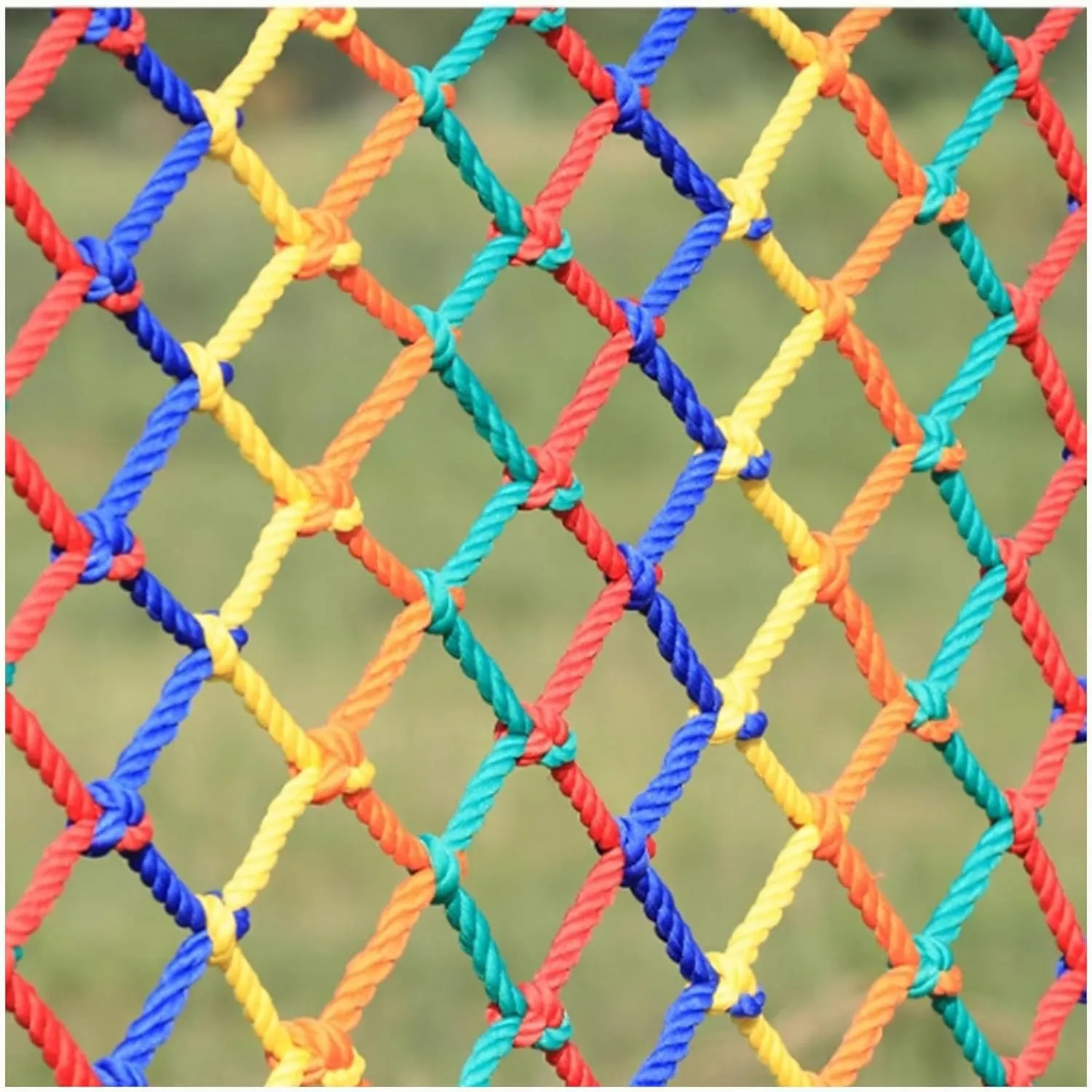 Climbing Net for �C Outdoor Playground Cargo Net$Safety Rope unload sleep Ladder for Treehouse Jungle Gym & Adventure$200x500cm Heavy-Duty 