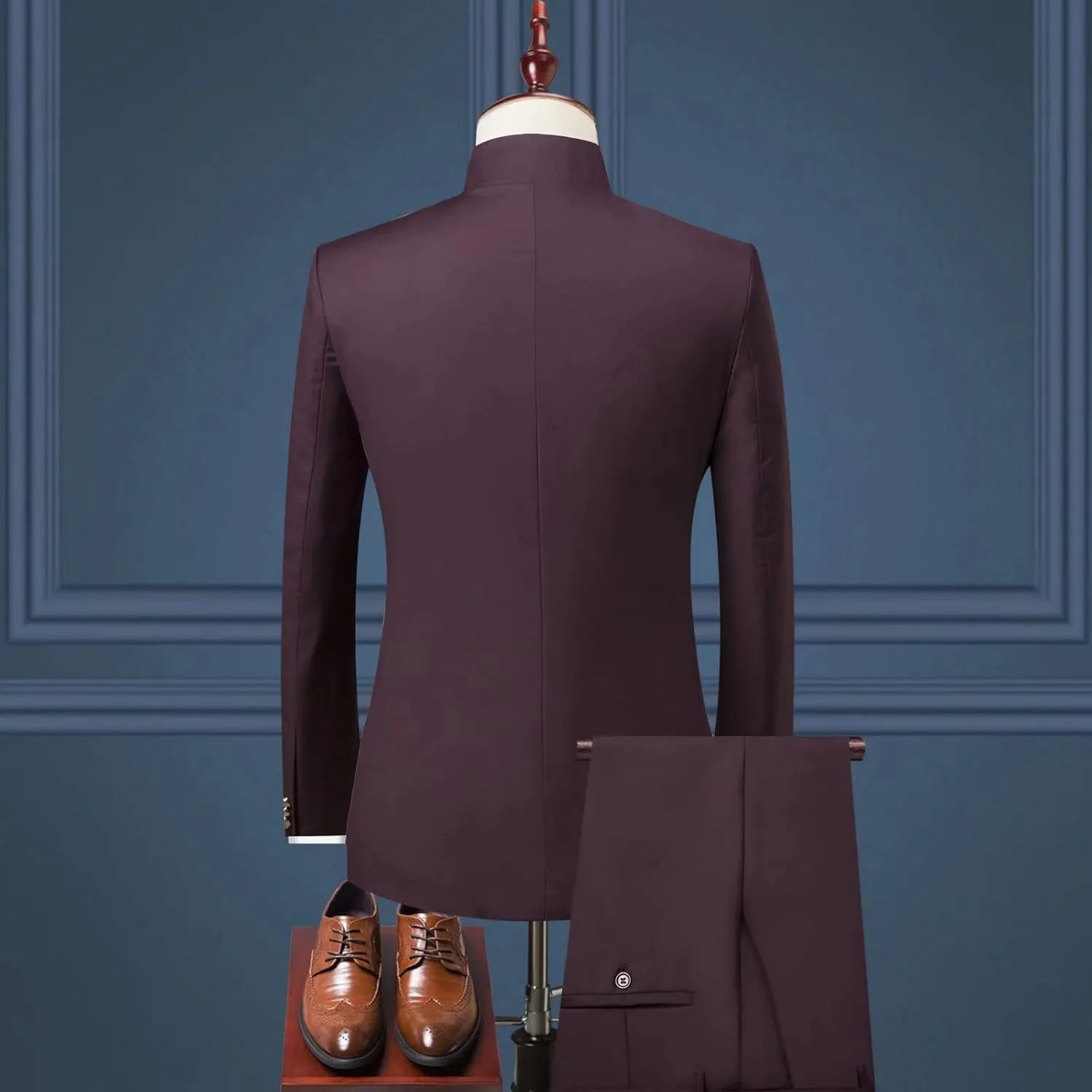 Collar Jacket Chinese nothing endocrine noteworthy explore distinct Style Traditional Stand Collar Uniform Jacket Men Tunic Suit Mandarin Stand 