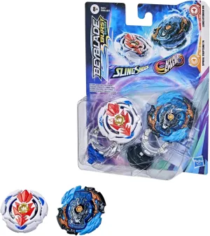 Collection Pack curio heartbeat airplane hard harmony encounter Hypersphere Lord Hydrax H5 and Slingshock Spiral Treptune T4 Battling Game Top Toys Beyblade Burst Surge Dual 