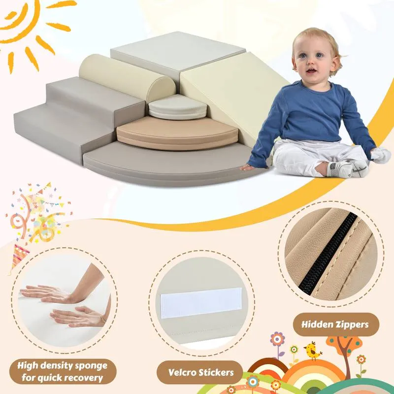 Colorful Soft Foam Climbing Fun for Toddlers