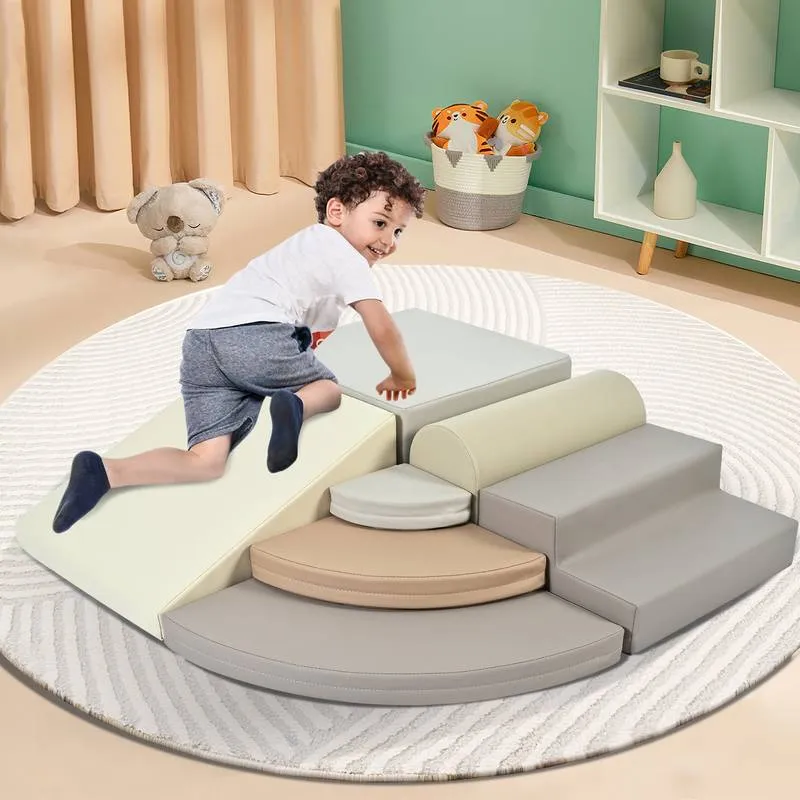 Colorful Soft Foam Climbing Fun for Toddlers