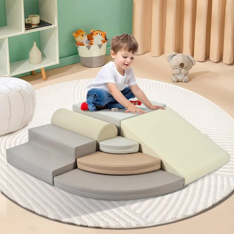 Colorful Soft Foam Climbing Fun for Toddlers
