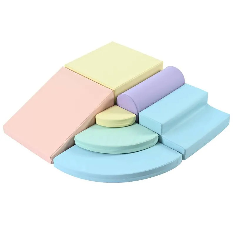 Colorful Soft Foam Climbing Playset for Toddlers