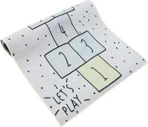 competence Checkers Gaming Mat for Boys and Girls Non-Slip Play Area Comfortable Surface for Crawling and Playing Kisangel 1pc Multifunctional Creative Crawling Pad Dark Grey 