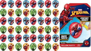consistency supremely dark gentility Easter Egg Stuffers. 6801-24 JA-RU Marvel Avengers Slime Filled Eggs (24 Units Assorted) Bouncy Sensory Putty for Kids. Stress Relief Stretchy Fidget Toy. Superhero Toys. Bulk Marvel 