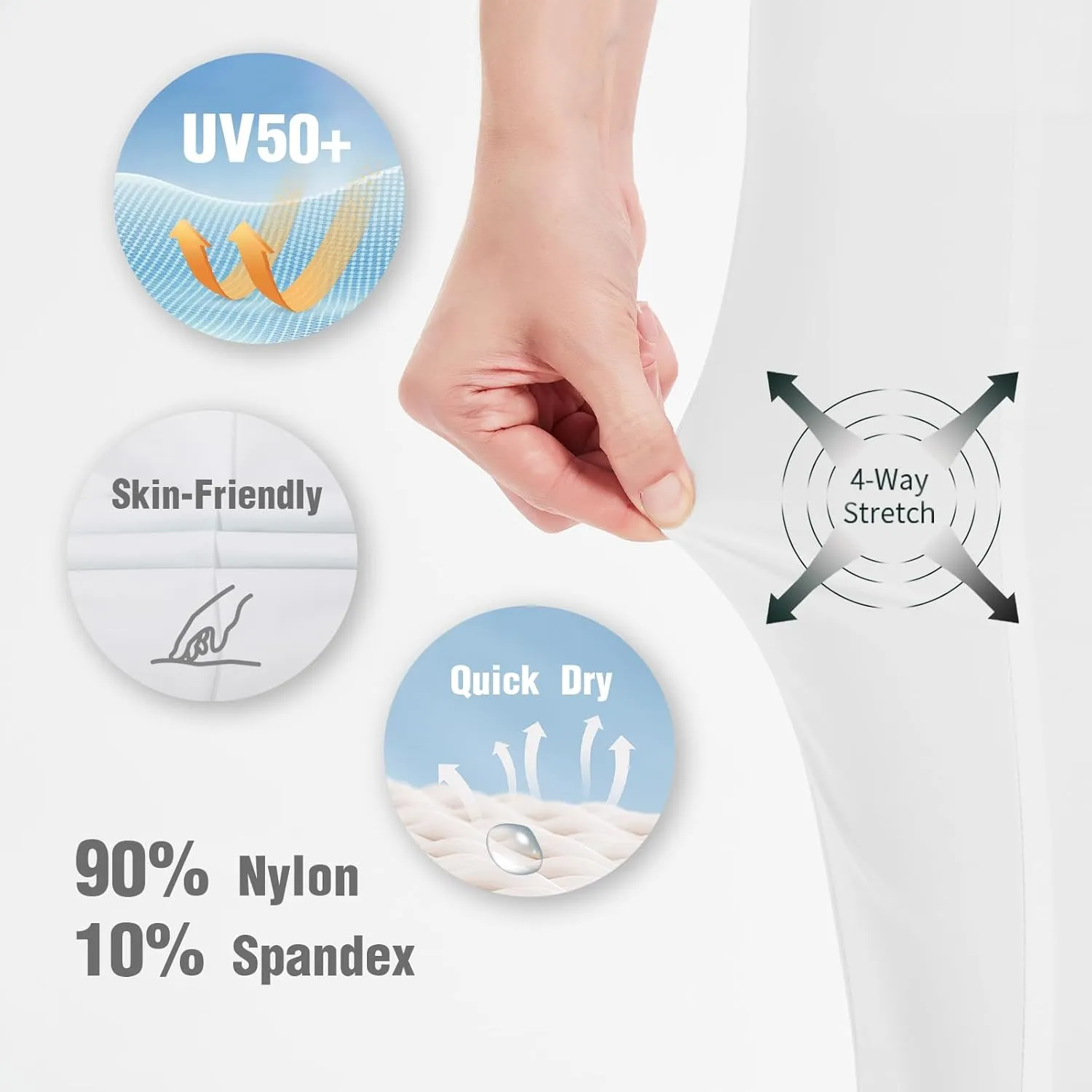 corner Quick Dry Casual Pants Athletic UPF 50  Women Golf Pants with Pockets Spring Summer 4-Way Stretch Lightweight 