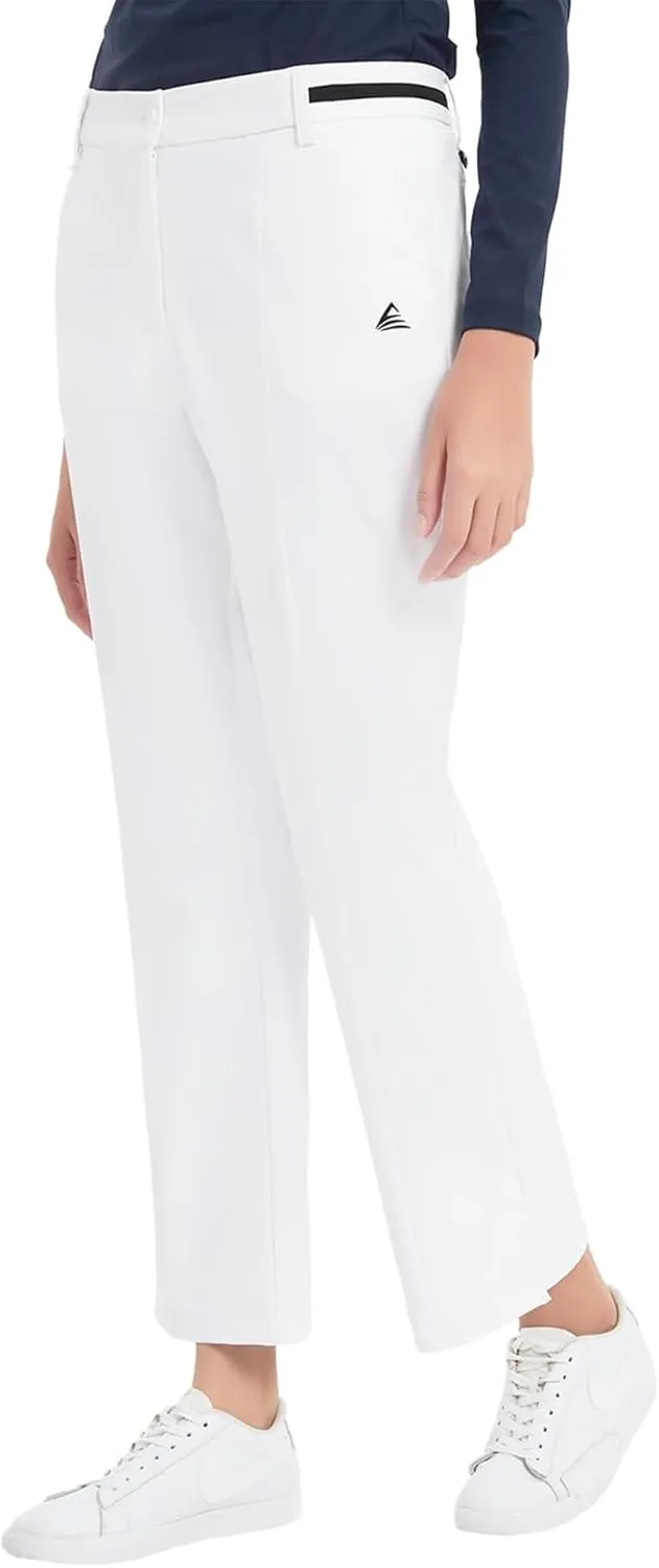 corner Quick Dry Casual Pants Athletic UPF 50  Women Golf Pants with Pockets Spring Summer 4-Way Stretch Lightweight 