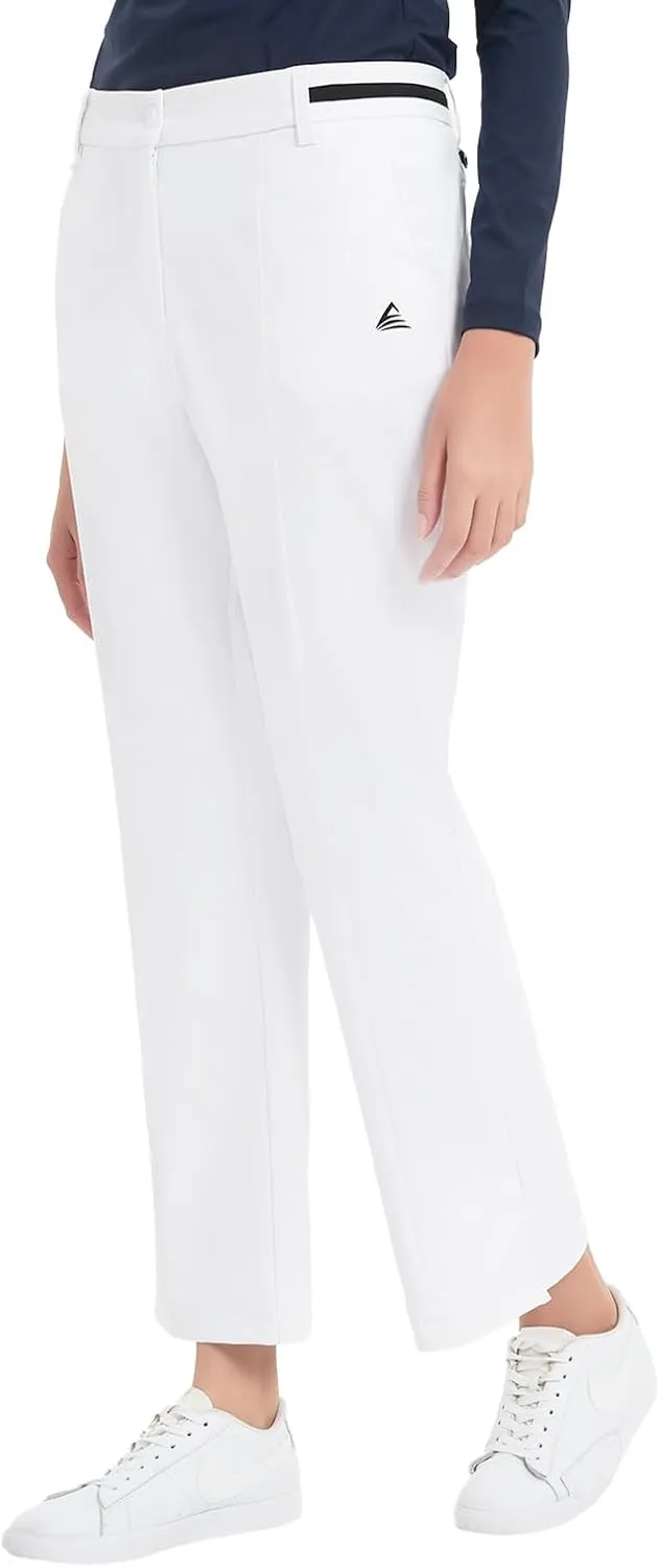 corner Quick Dry Casual Pants Athletic UPF 50  Women Golf Pants with Pockets Spring Summer 4-Way Stretch Lightweight 