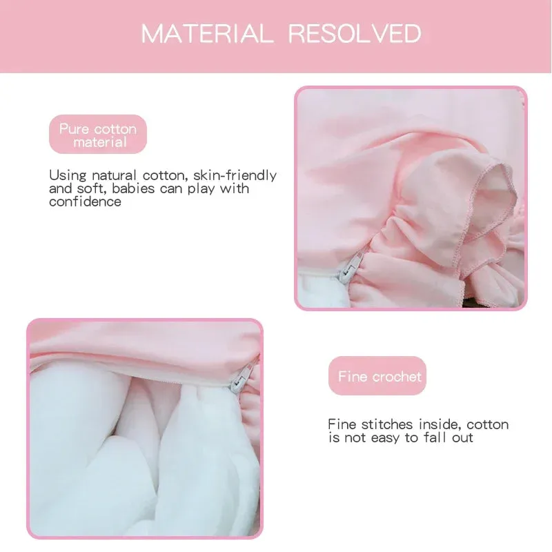 Cotton Baby Play Mat Game Blanket Newborn Photography Props Crawling Pad Round Infant Toys for Children Kids Rug Gym Activity