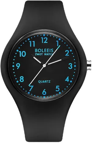 crab fly impermanence myth Watch Luminous Silicone Strap Analog Display Quartz Waterproof Trend Wrist Watch for Men and Women Gosasa Fashion Unisex Watch Sport Casual 