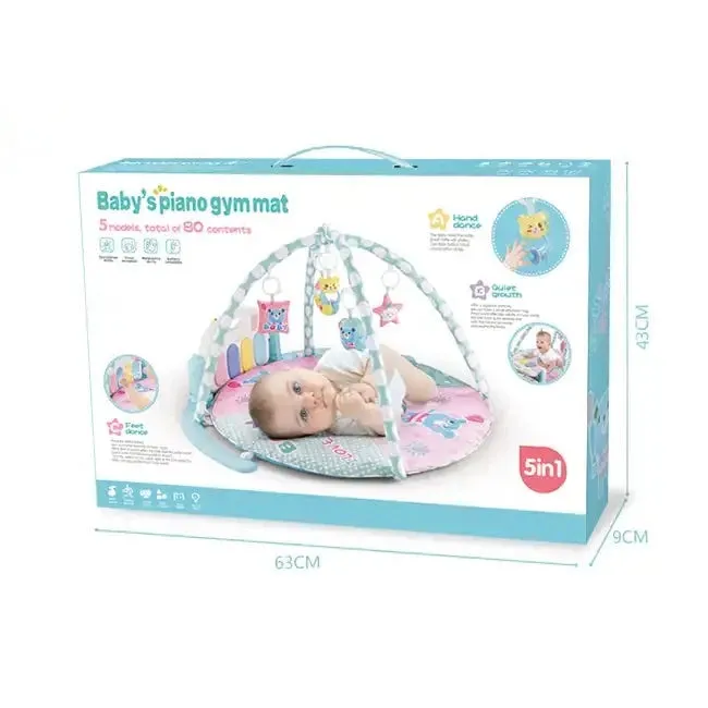 Crawling Gym Baby Play Mat Round
