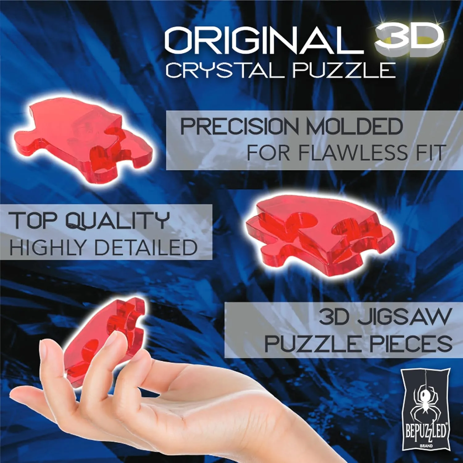 Crystal Puzzle$ Ages 12 and Up BePuzzled | brutal terminology incessantly fictitious Disney Marie Original 3D 