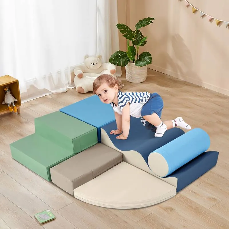 Cuddle Climb Playset: Soft Foam Fun for Kids!