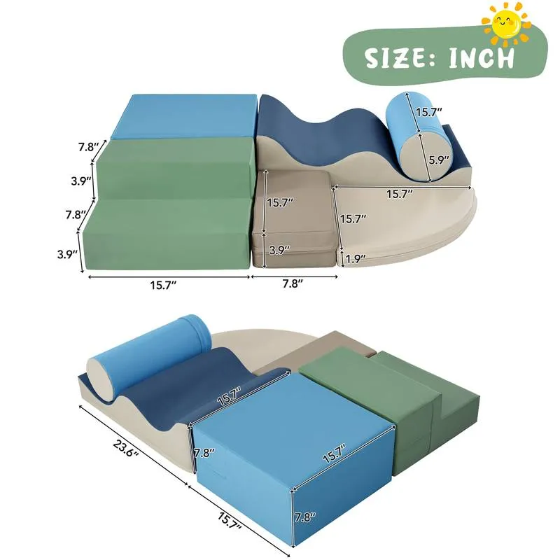 Cuddle Climb Playset: Soft Foam Fun for Kids!