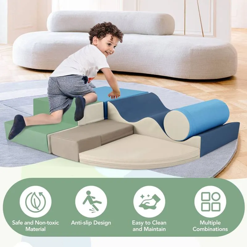 Cuddle Climb Playset: Soft Foam Fun for Kids!