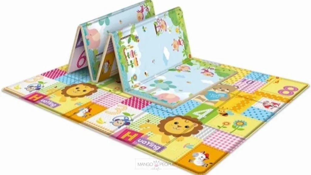 Cute Baby Happy Family Multicolor Folding Play Mat