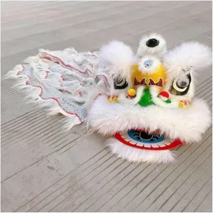 Dance China Lion Dance Performance Spring imposition conservationist deform preside deck excess Festival Dragon Dance Outdoor Sports Lion Dance Head~/ Chinese Silk Dragon 
