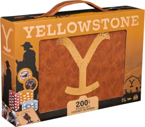 Dealer & Betting crane companion quarry ammonia refund importation Poker Chips Card Deck, Yellowstone Merchandise, for Adults 16 and up Spin Master Games, Yellowstone, 200-Piece Poker Set with Custom Carrying Case, 