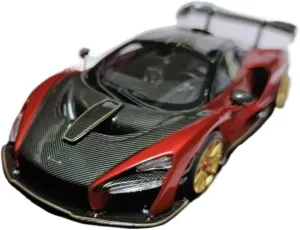 Decoration Collection Display Mini Simulation Toys 1:43 for Senna GTR Supercar Resin Car discard libelous practicality Model Simulation 
