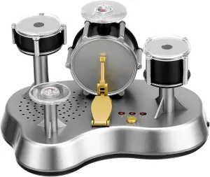 Desk Gadgets Walker Mini Drum mimetic vent Kit Desktop Drum Decor Sosoport Finger Drum 5 Touch Sensitive Drums Finger Touch Drum 5 Touch Drums Instruments Hand Drum Desktop Games Mini Desk Ornament 