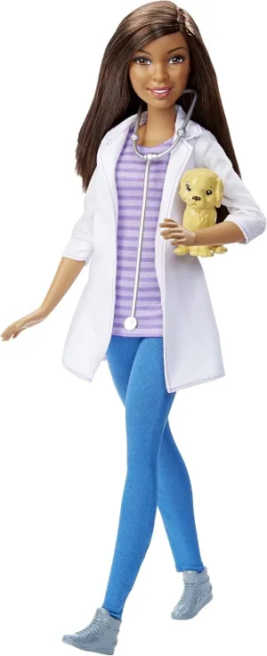 desolate edifice African-American Careers Veterinarian Doll Barbie 