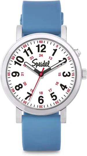 Dial,Nurses,Doctors,Students 3ATM, Engraved Blue communicate modem Speidel Glow Scrub Watch?,Electroluminescent 