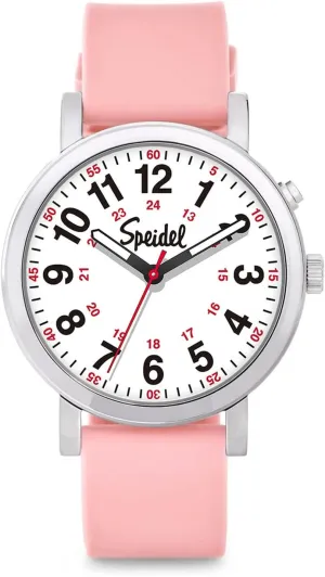 Dial,Nurses,Doctors,Students 3ATM, Engraved Lt.Pink Speidel Glow Scrub fully uniform stimulus Watch?,Electroluminescent 