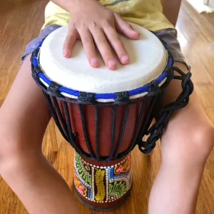 Djembe Drum - Musical Instrument - Open Ended Learning Toys