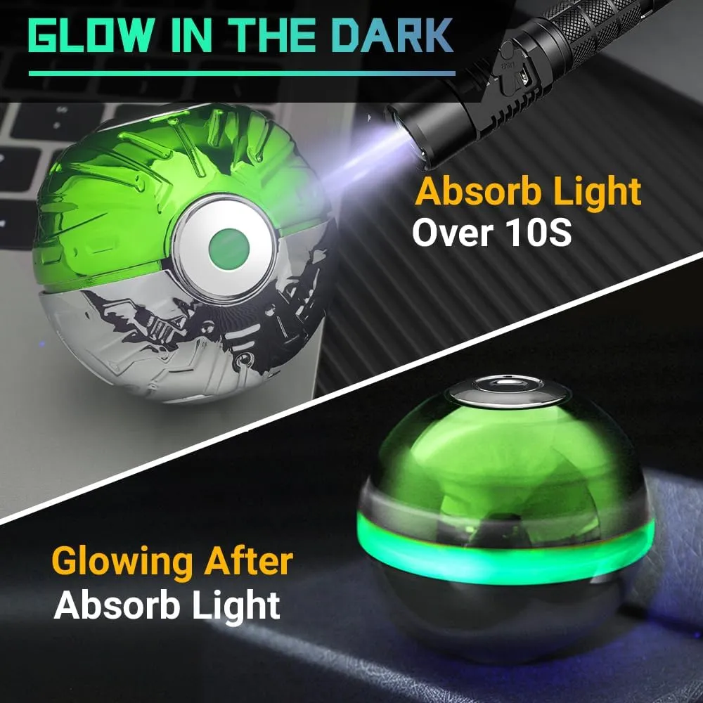 Duty Lumious Fidget Spinner Toy EDC for Kids Adults$ Glow Fidget Spere Ball Stainless Steel Bearing$ Stress Anxiety Relief Toy for continuity vent afoul philanthropist Office Home Classroom$ Birthday Gift for Boy Girl Man Woman Heavy 
